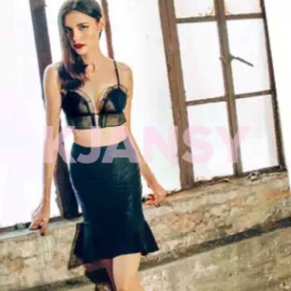 3PC Mermaid Lingerie Set - Picture 4 of 7